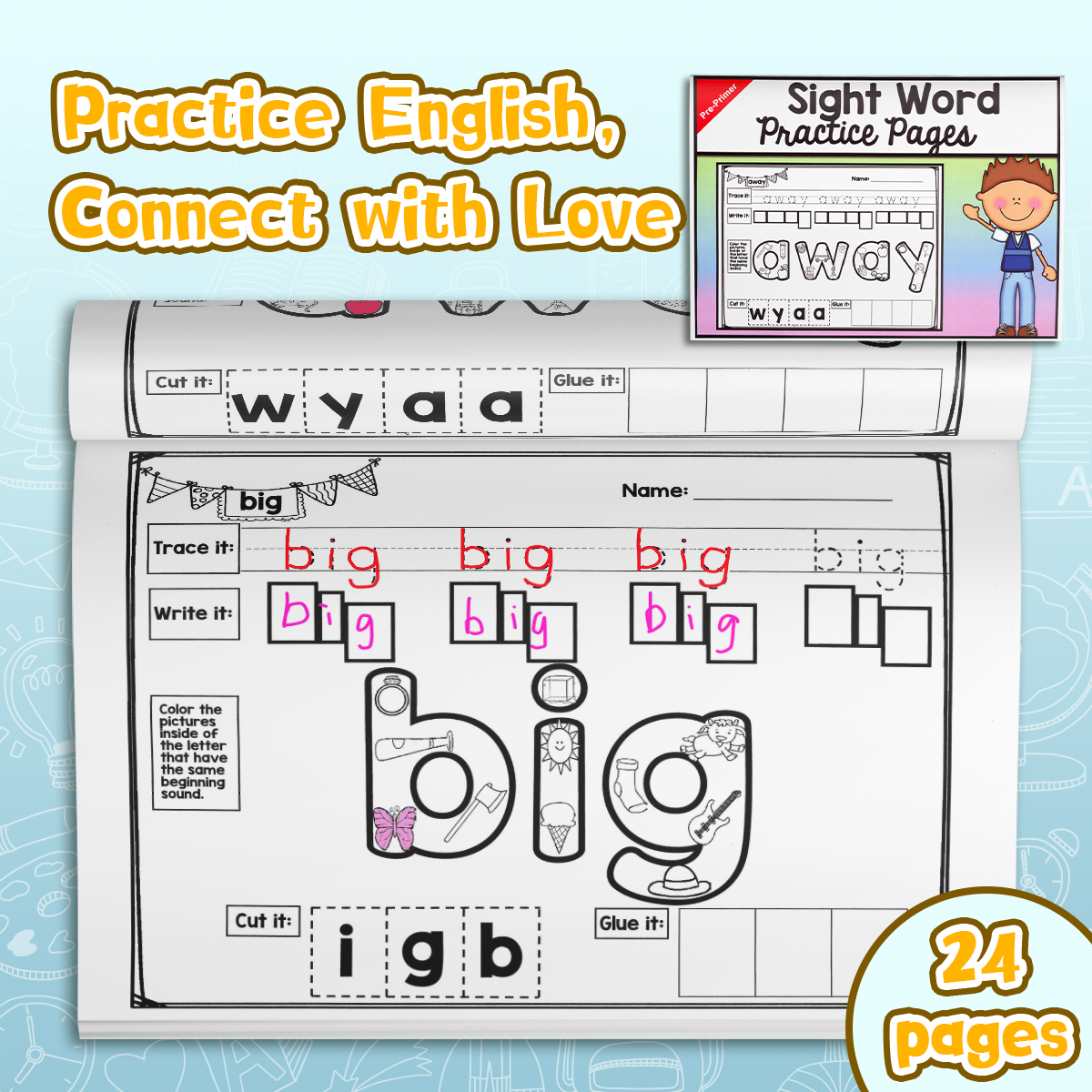Kids Education Fun - Alphabet Tracing Book for Kids –