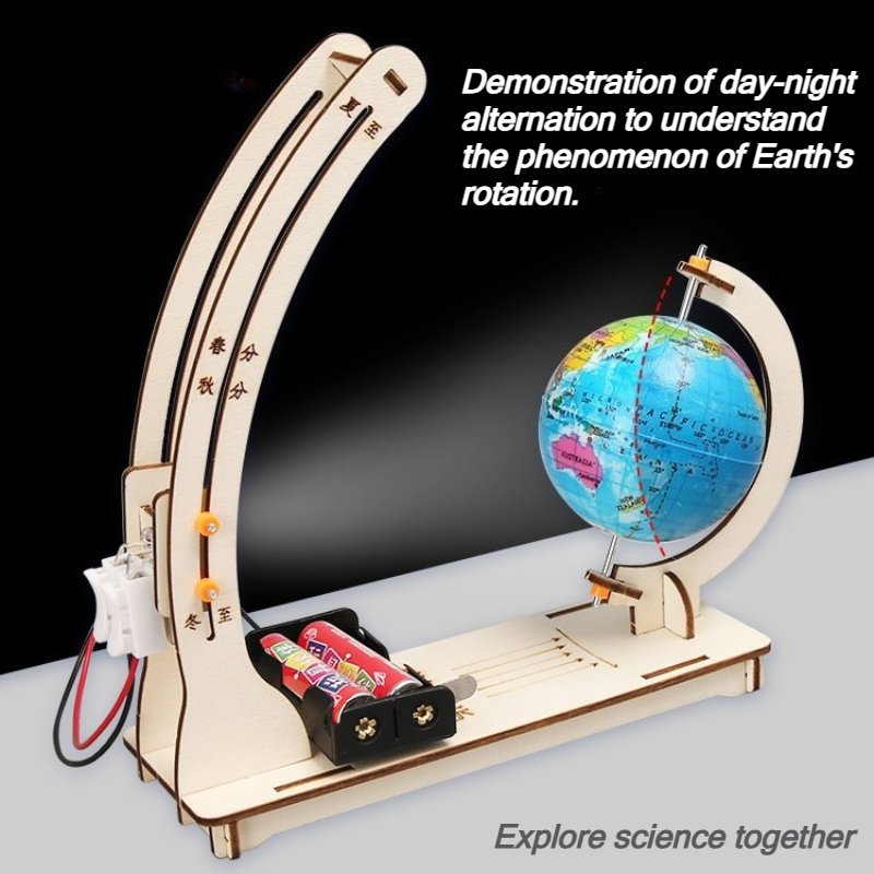 Educational Globe For Kids - DIY Earth Model Day Night Cycle