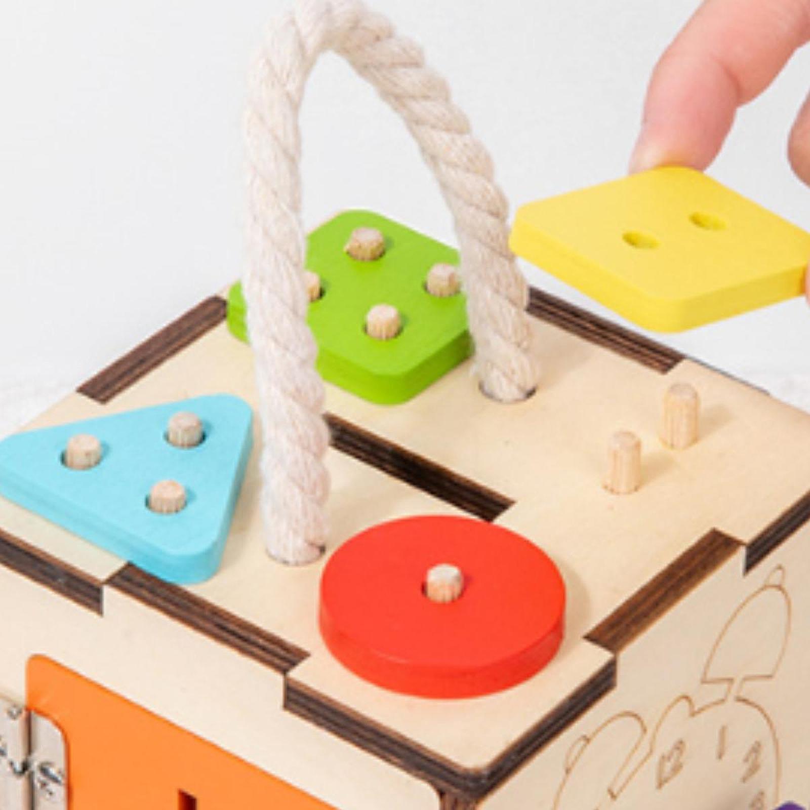 Kids Education Center - Activity Cube Learning Toy Educational Portable
