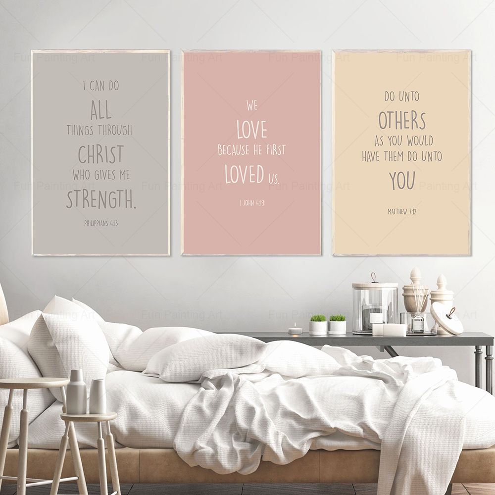 Kids Bible Verse Quotes Prints - School Kids Education Quotes recensione e prezzo