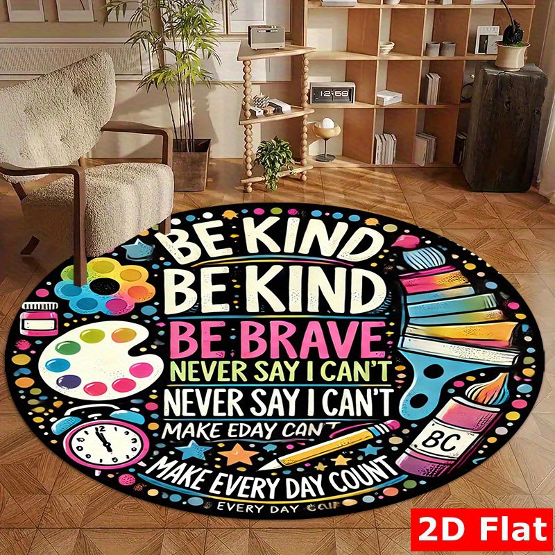 Be Kind Be Brave Motivational  - School Kids Education Quotes recensione e prezzo