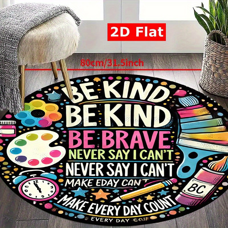 Be Kind Be Brave Motivational  - School Kids Education Quotes recensione e prezzo