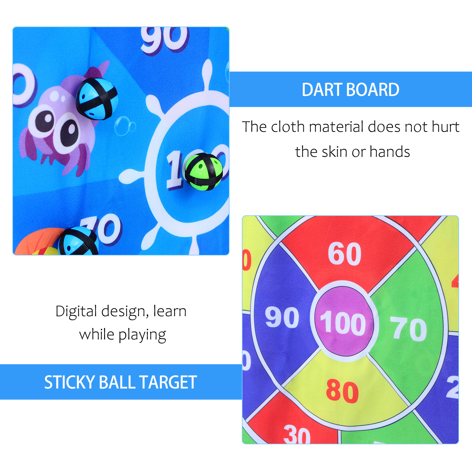 1Set Double-Sided Sticky Ball  - Kids Outdoor Education recensione e prezzo
