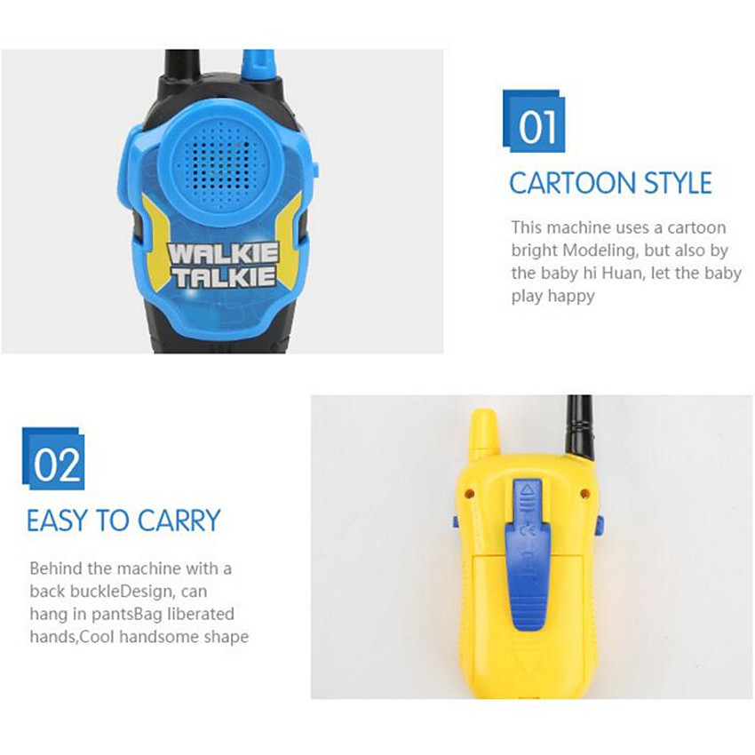 2 Pieces 50M Toy Walkie Talkie - Kids Outdoor Education recensione e prezzo
