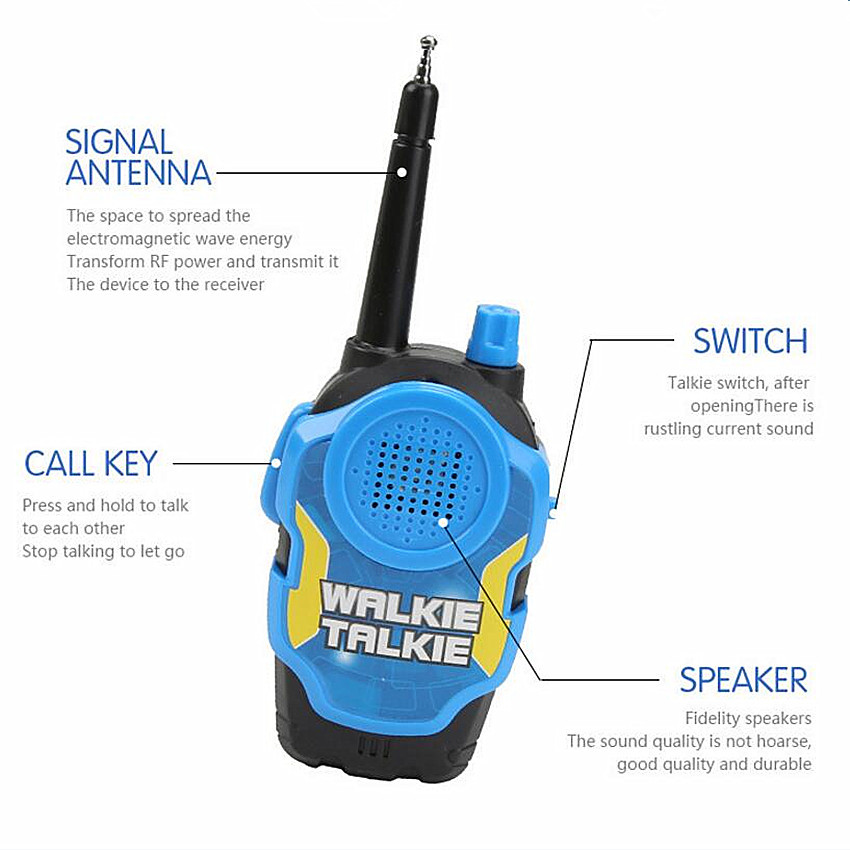 2 Pieces 50M Toy Walkie Talkie - Kids Outdoor Education recensione e prezzo