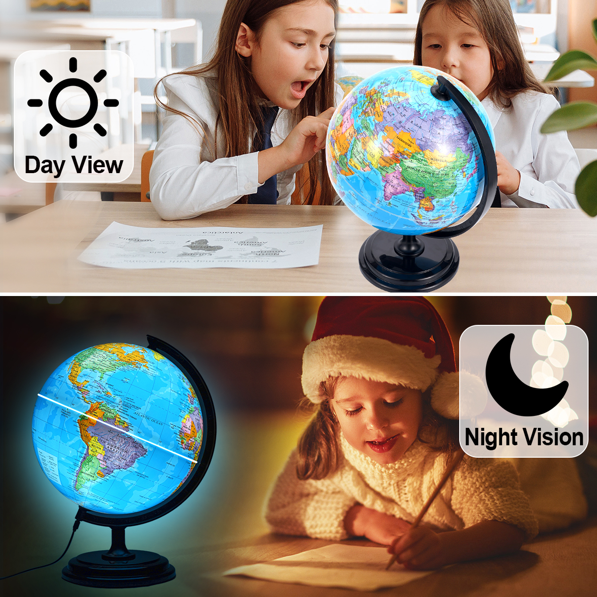 32CM Globe Full With Plastic B - Educational Globe For Kids recensione e prezzo