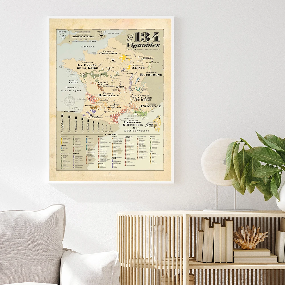 Retro Map Europe City Vines Ma - School Kids Education Quotes recensione e prezzo