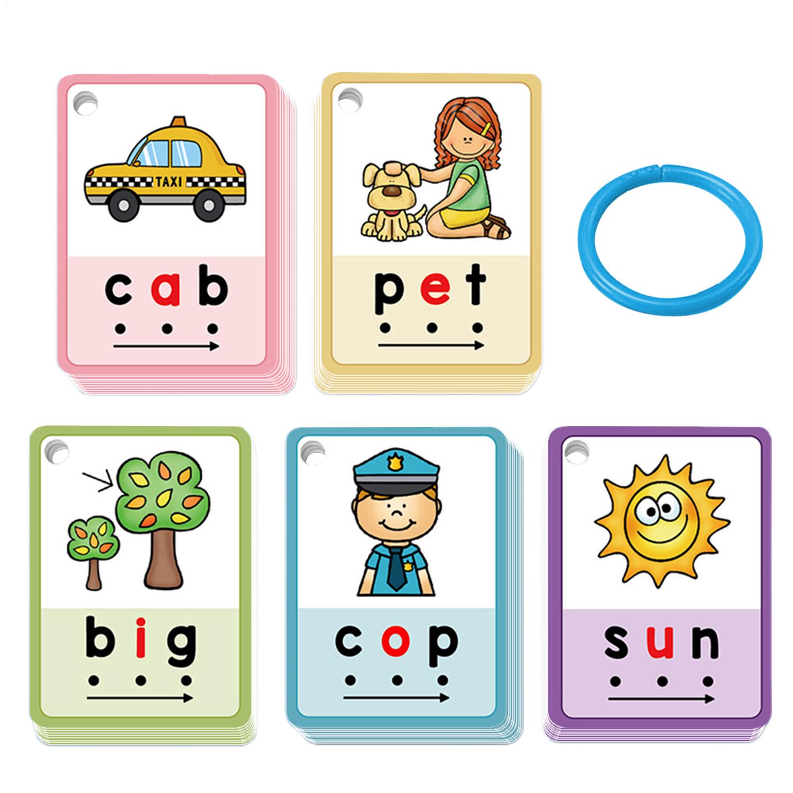Reading Flash Cards 70 Pieces  - Phonics Card Game recensione e prezzo