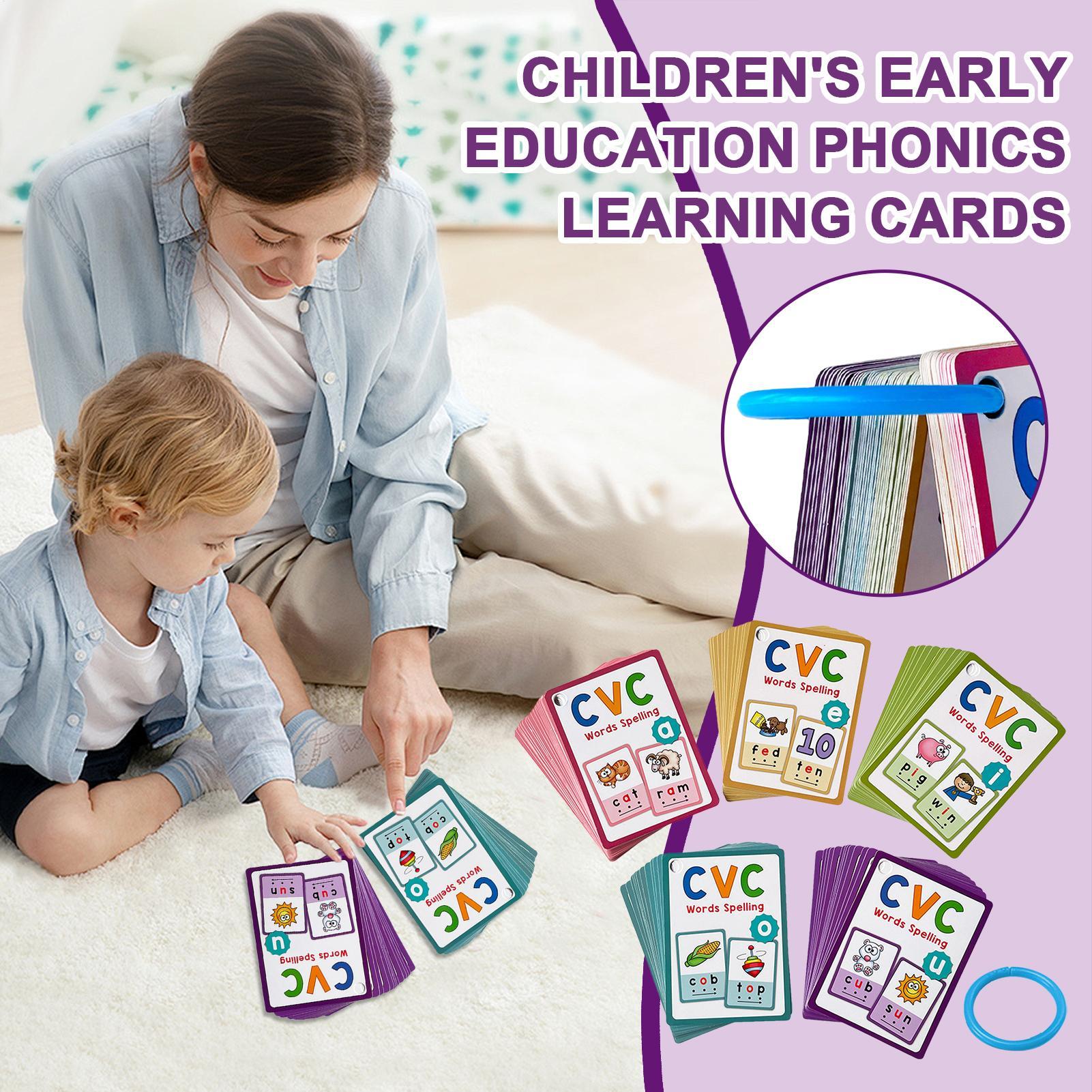 Reading Flash Cards 70 Pieces  - Phonics Card Game recensione e prezzo