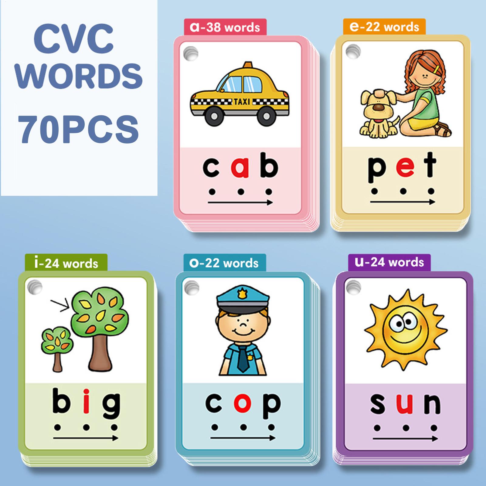 Reading Flash Cards 70 Pieces  - Phonics Card Game recensione e prezzo