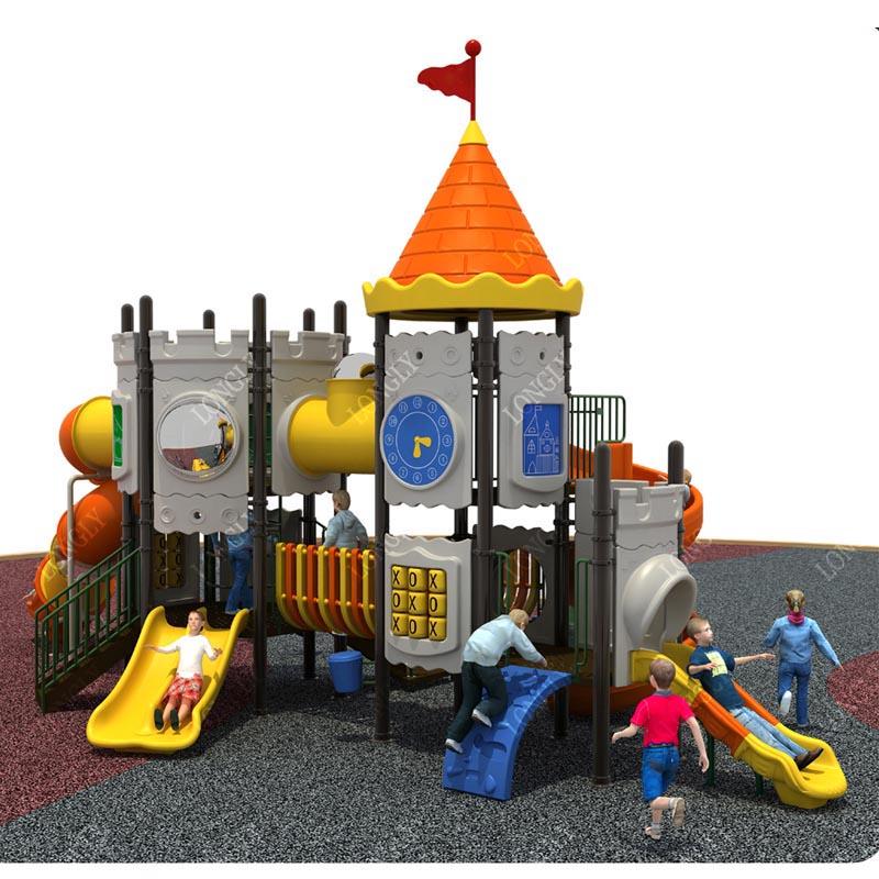 Castle Style Kids Slide for Ou - Kids Outdoor Education recensione e prezzo