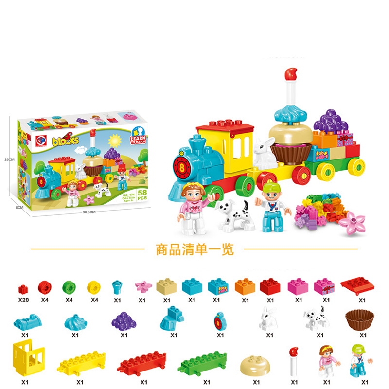 58pcs/set Creative Happy Birth - Happy Kids Education recensione e prezzo