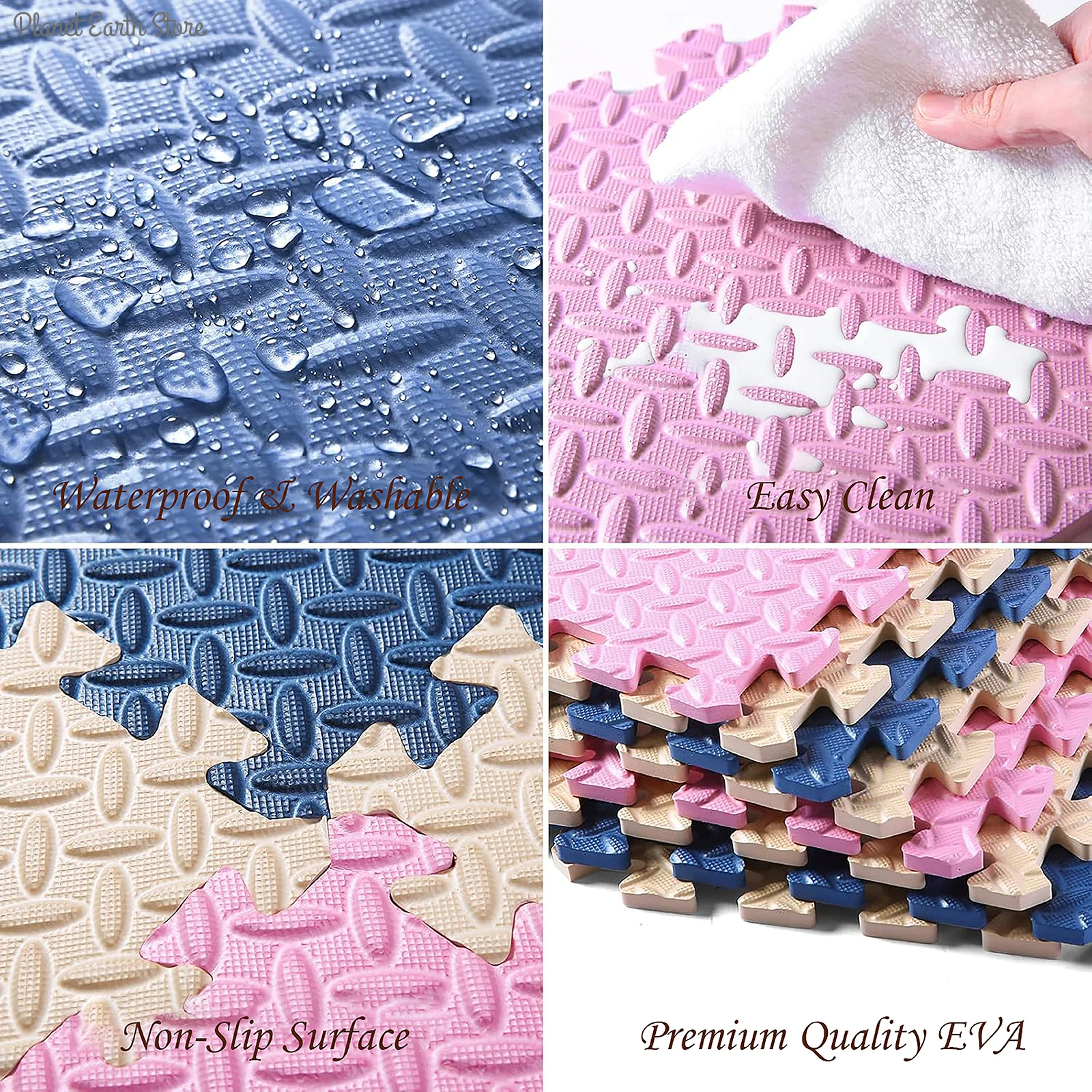 Foam Baby Play Mat Puzzle Mat  - Kids Education Rug recensione e prezzo