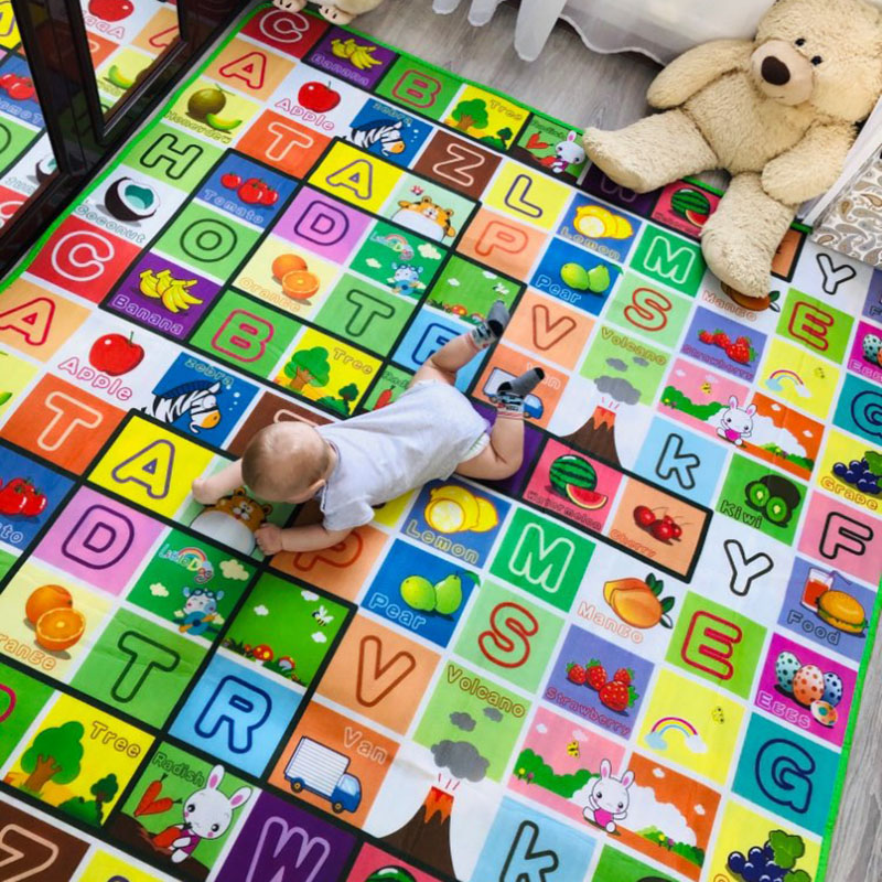 180*120cm Baby Play Mat Childr - Kids Education Rug recensione e prezzo