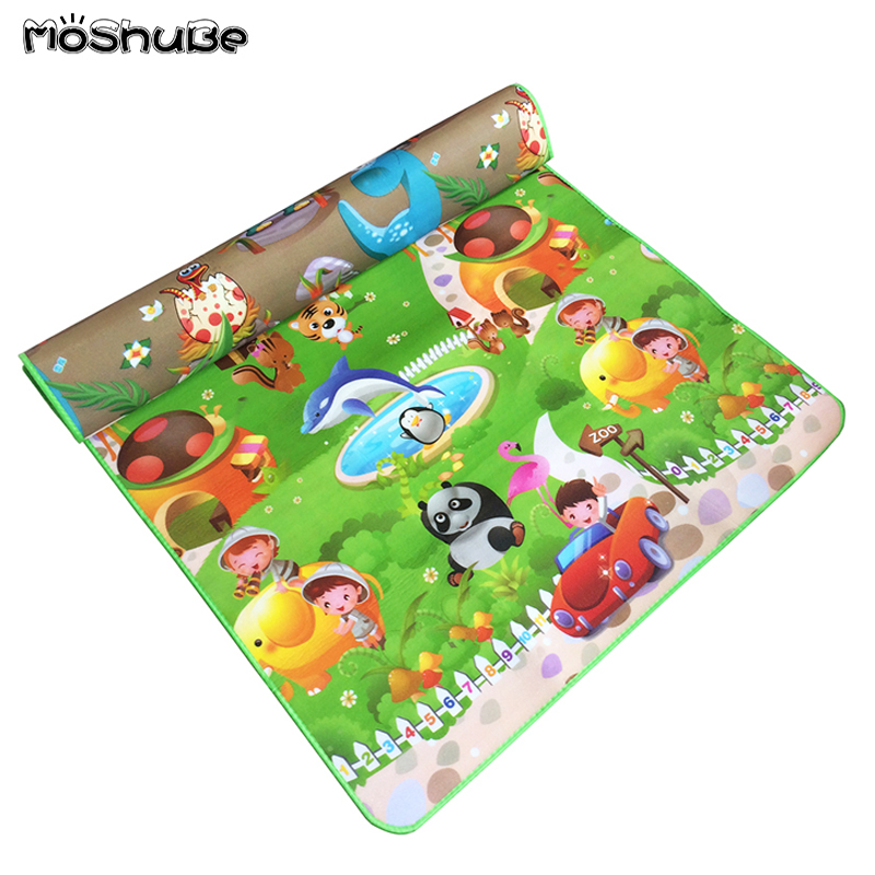 180*120cm Baby Play Mat Childr - Kids Education Rug recensione e prezzo