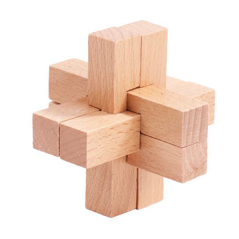 Wooden Luban Puzzle for Adults - Kids Education Fun recensione e prezzo