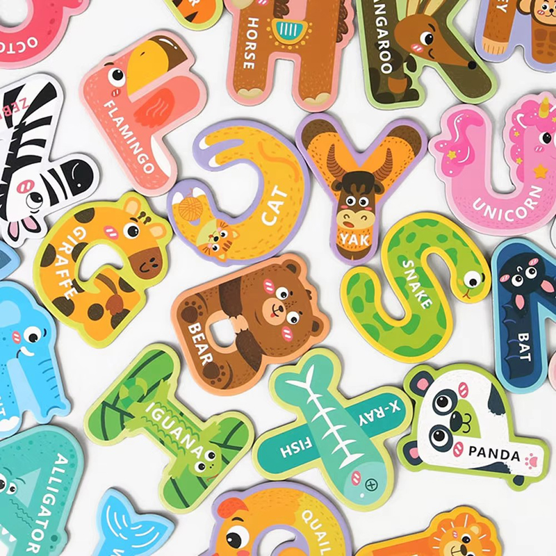 26pcs Large Magnetic Letters A - Phonics Card Game recensione e prezzo