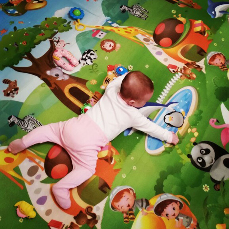 Baby Play Mat Doubel Sided Ani - Kids Education Rug recensione e prezzo