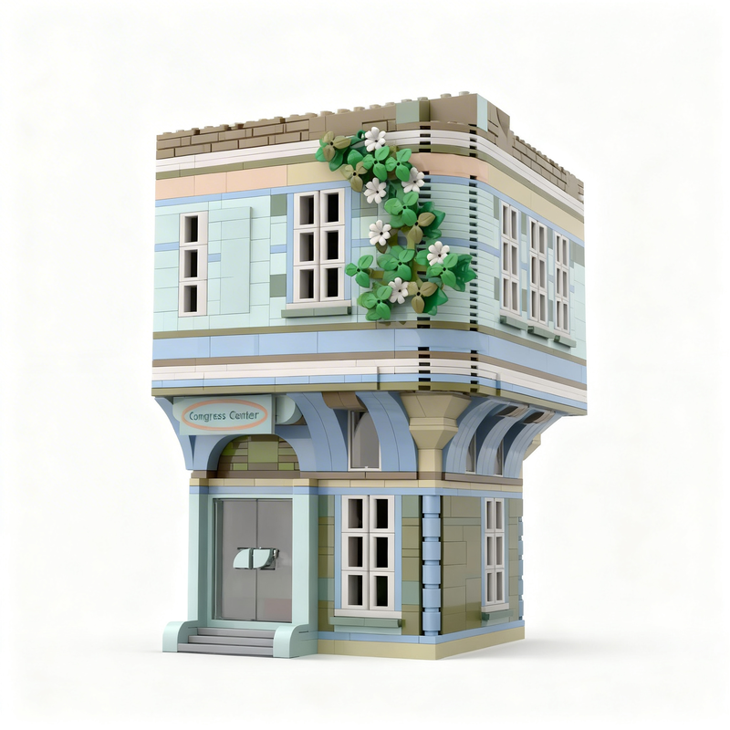 3976pcs MOC Convention Center  - Kids Education Center recensione e prezzo