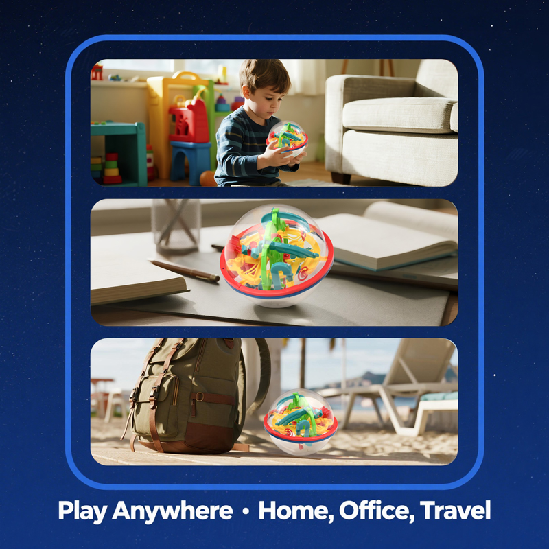 3D Magic Ball Labyrinth Brain  - Educational Globe For Kids recensione e prezzo
