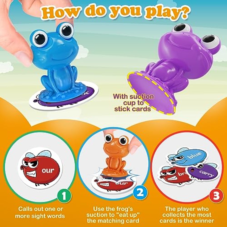 Sight Word Games Frog Site Wor - Phonics Card Game recensione e prezzo