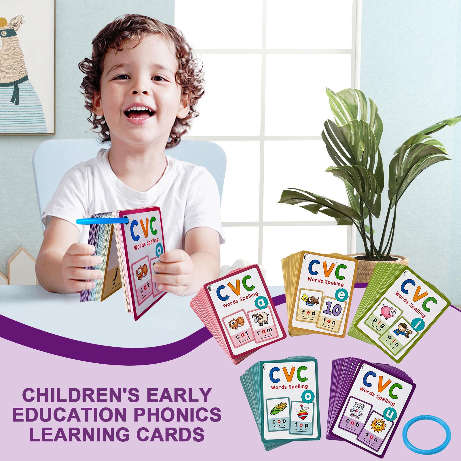 Kindergarten Flash Cards 70 Pi - Phonics Card Game recensione e prezzo