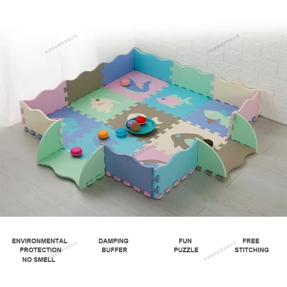 EVA Foam Baby Play Mat Soft Ba - Kids Education Rug recensione e prezzo
