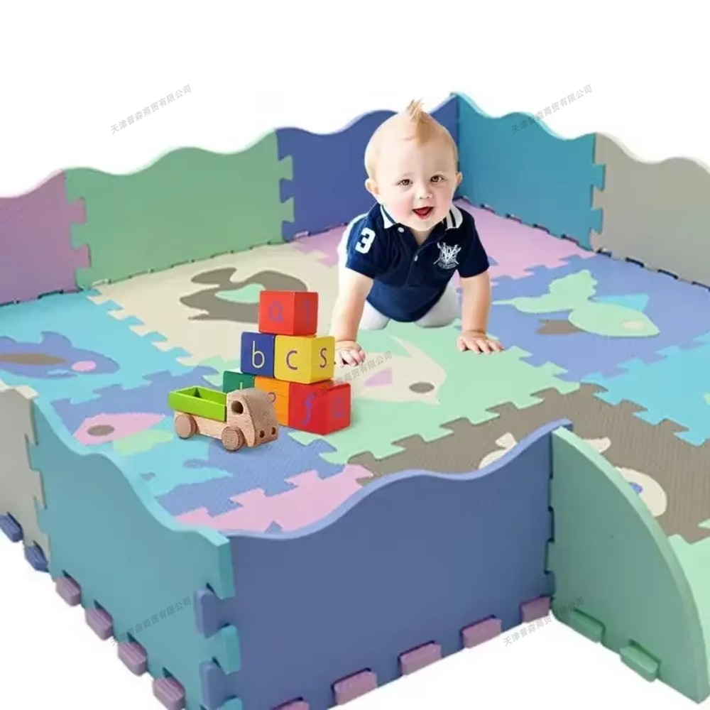 EVA Foam Baby Play Mat Soft Ba - Kids Education Rug recensione e prezzo