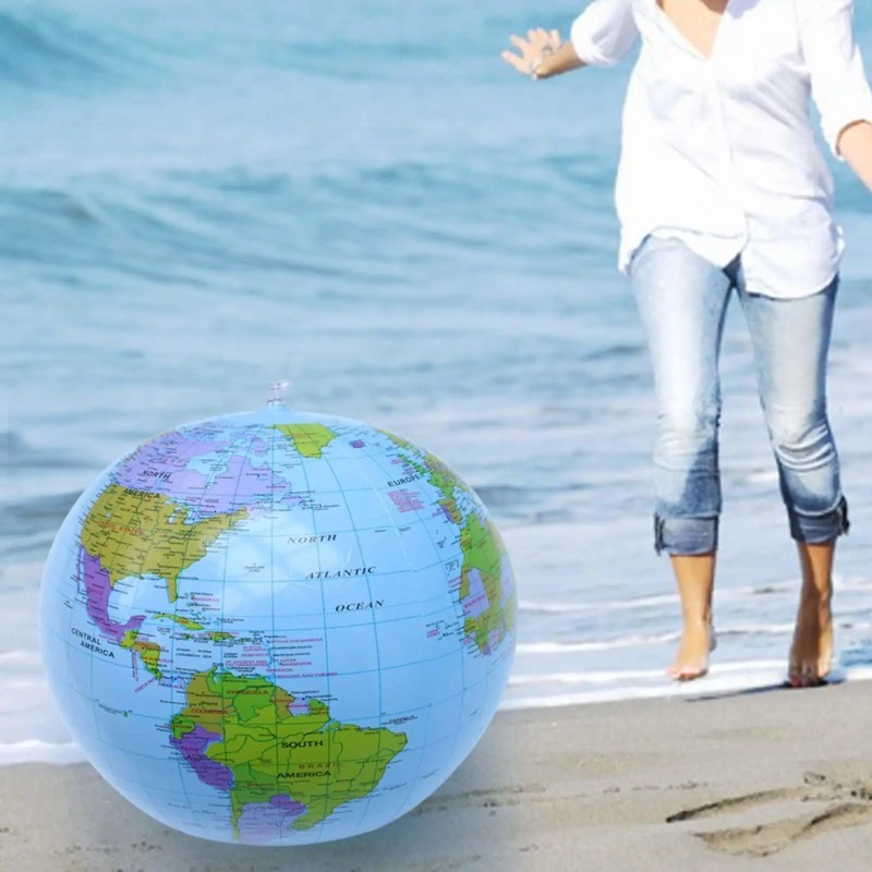 Inflatable Earth Globe Easy to - Educational Globe For Kids recensione e prezzo