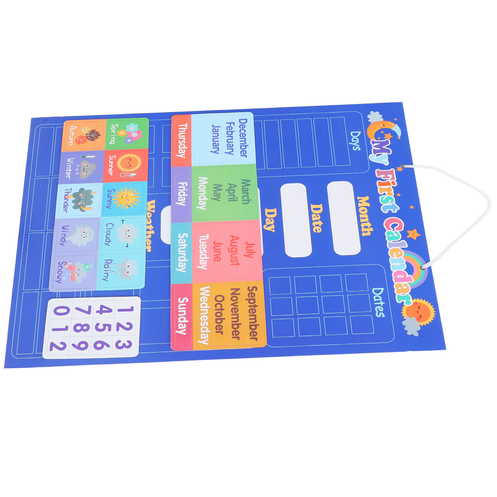 English Weather Calendar Board - Kids Education Center recensione e prezzo