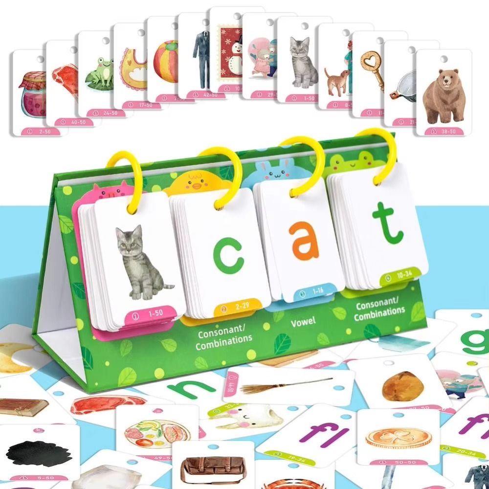 129 Pcs Picture Recognition Vi - Phonics Card Game recensione e prezzo