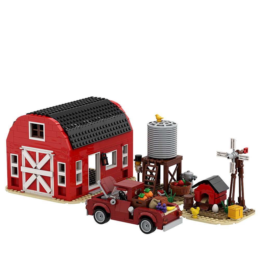 Gobricks MOC Village Farm Buil - Happy Kids Education recensione e prezzo