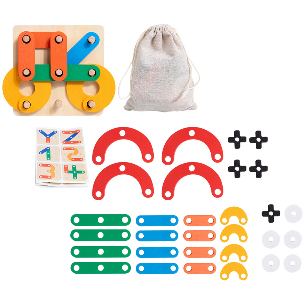 1Set Wooden Cognitive Puzzle C - Kids Education Fun recensione e prezzo