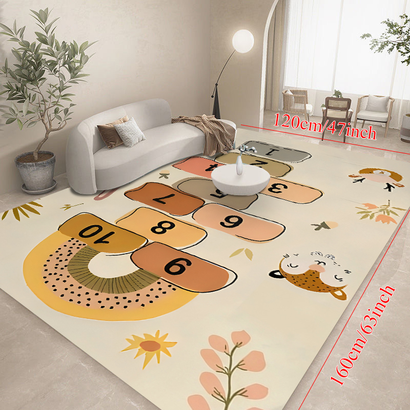 Cute Cartoon Animal Hopscotch  - Kids Education Rug recensione e prezzo