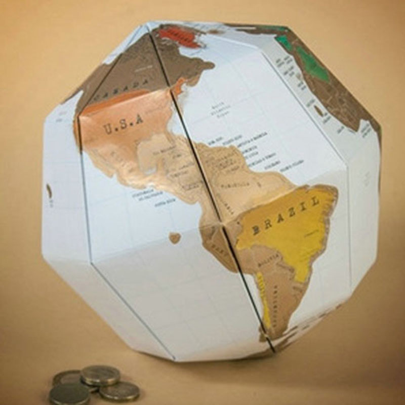 Scratch World Map DIY Assembly - Educational Globe For Kids recensione e prezzo