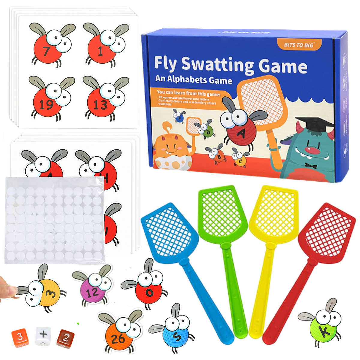 Interactive Alphabet Fly Swatt - Phonics Card Game recensione e prezzo