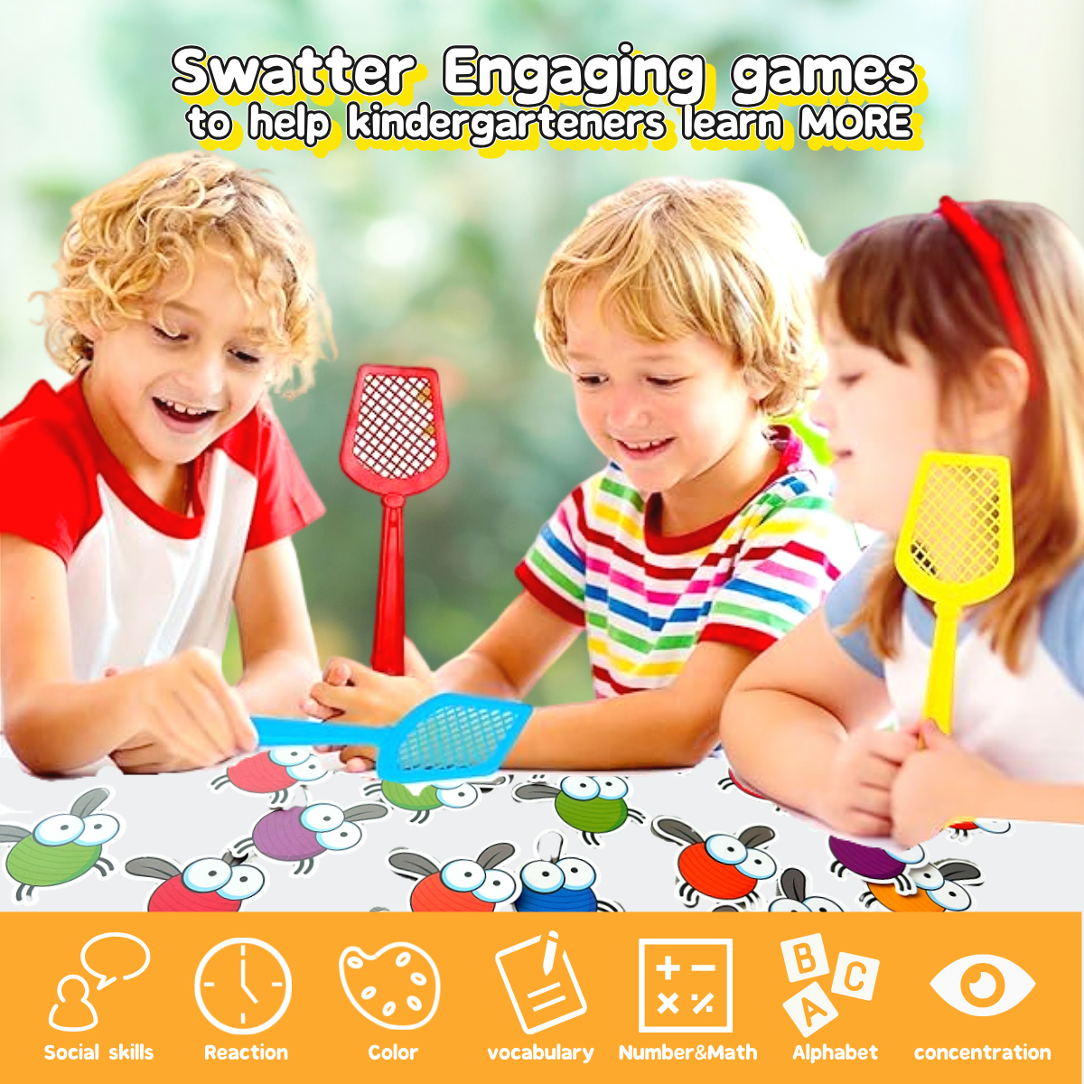 Interactive Alphabet Fly Swatt - Phonics Card Game recensione e prezzo