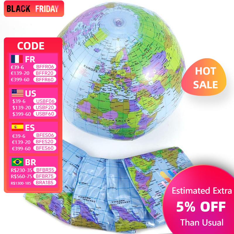 90CM Inflatable Earth World Ge - Educational Globe For Kids recensione e prezzo