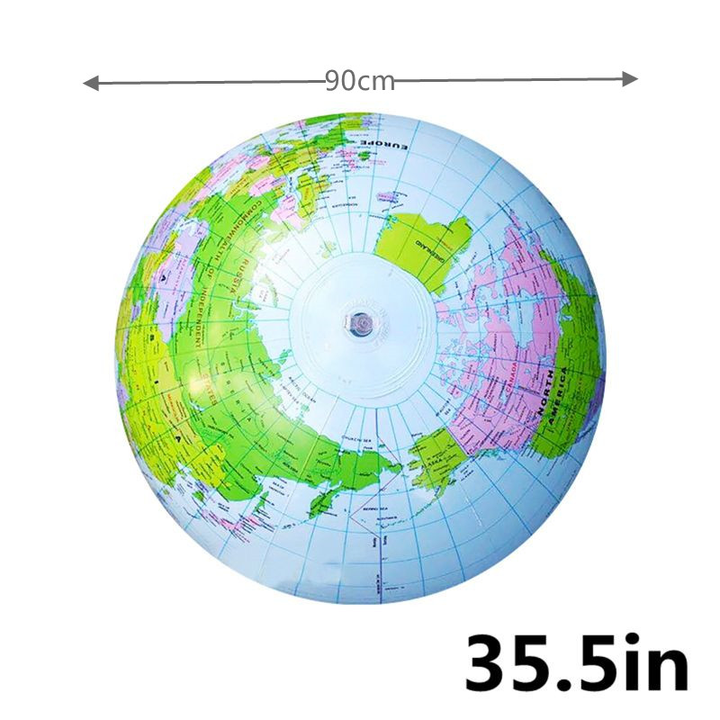 90CM Inflatable Earth World Ge - Educational Globe For Kids recensione e prezzo