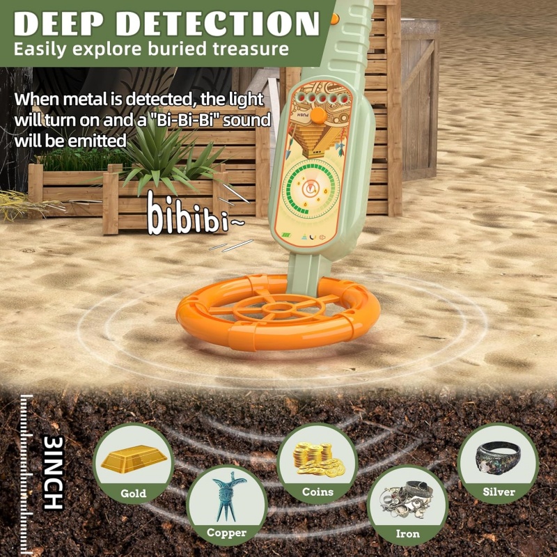 Kids Outdoor Metal Detector Ki - Kids Outdoor Education recensione e prezzo