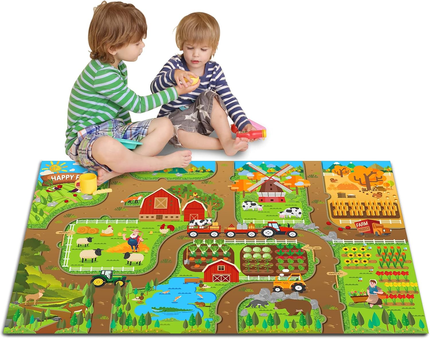 Kids Dream Mat Happy Farm Acti - Kids Education Rug recensione e prezzo