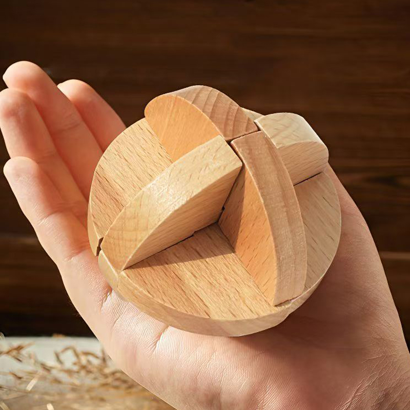 Classic Lu Ban ball Wooden Bra - Kids Education Fun recensione e prezzo