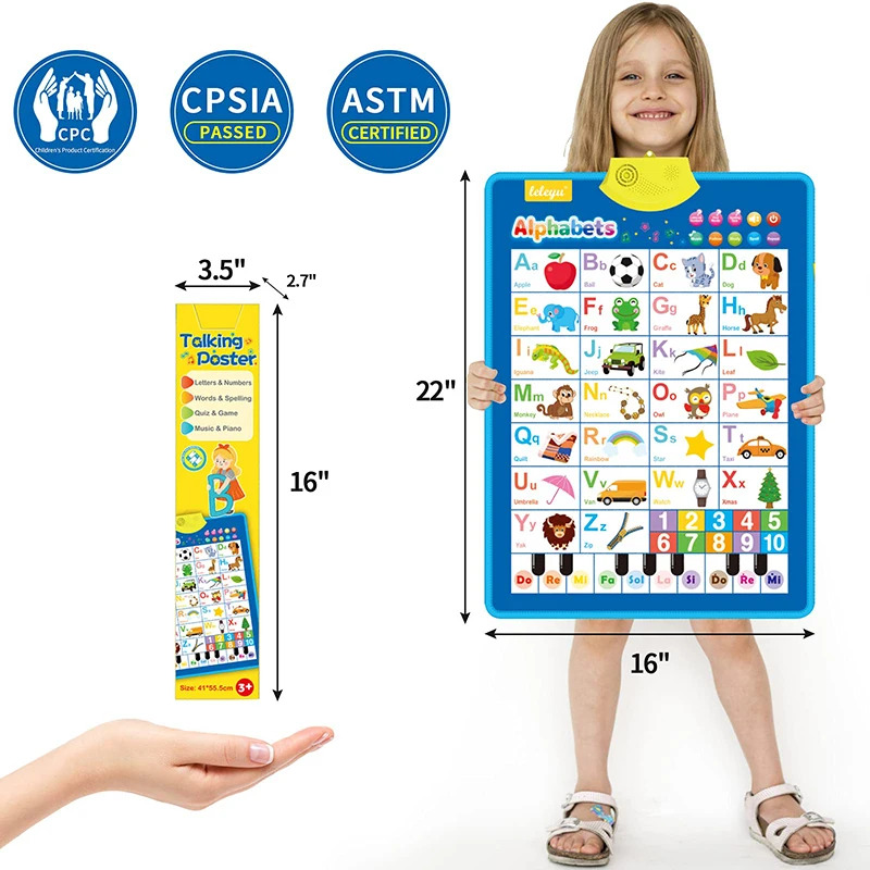 Electronic English Alphabet Wa - Phonics Card Game recensione e prezzo