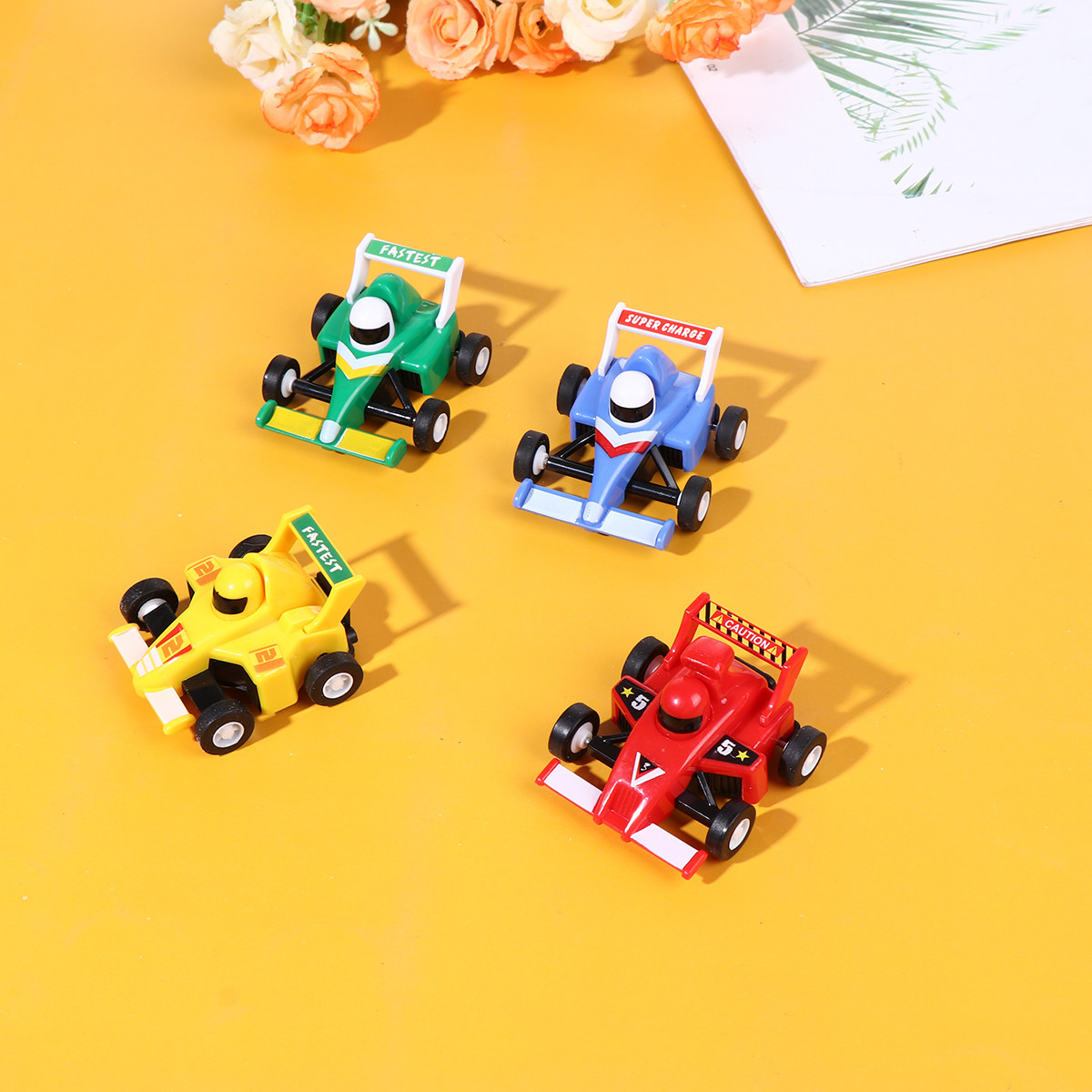 4Pcs Mini Pull Back Racing Car - Kids Education Fun recensione e prezzo