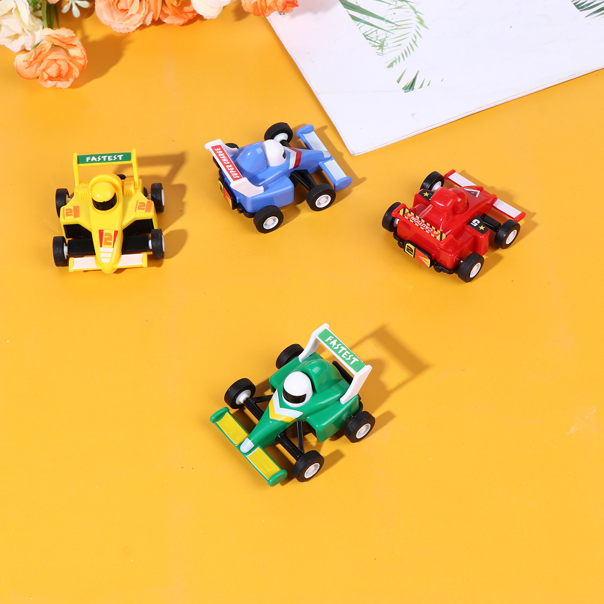 4Pcs Mini Pull Back Racing Car - Kids Education Fun recensione e prezzo