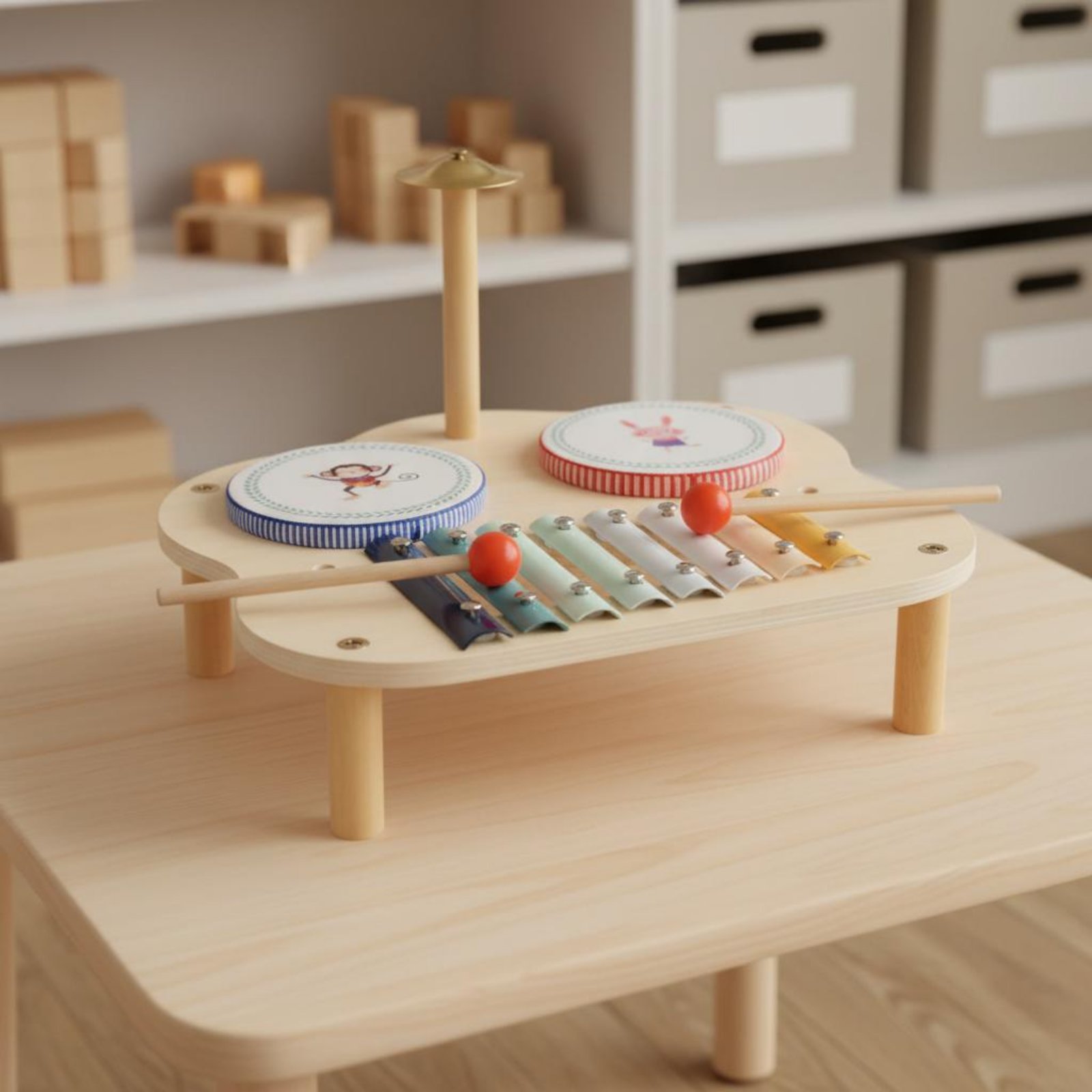 Wooden Music Station Child-Cen - Kids Education Center recensione e prezzo
